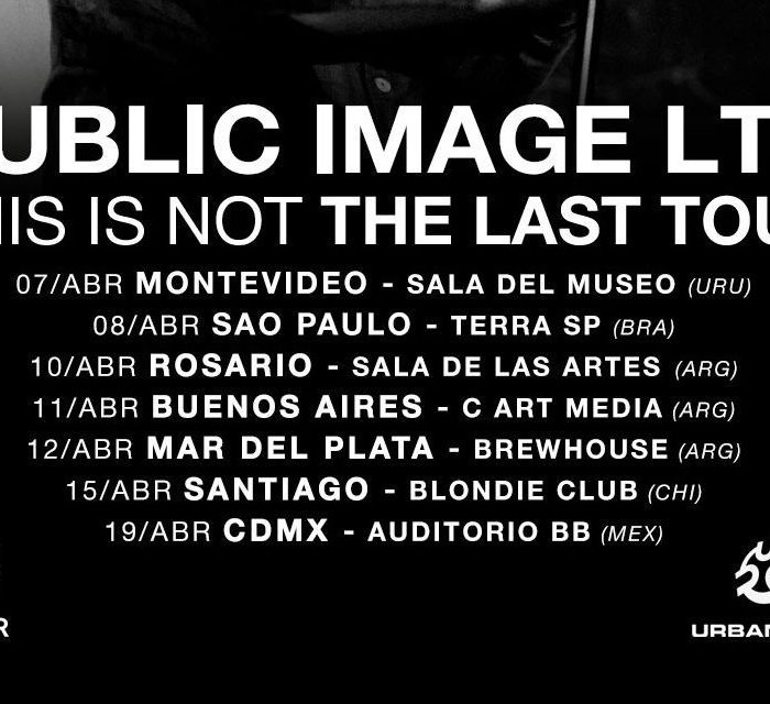 PiL South American Tour April 2026