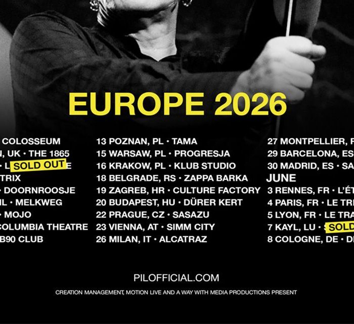 Just announced – Belgrade May 18th 2026
