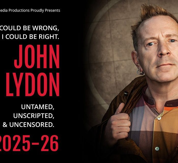 John Lydon Q&A rescheduled dates 2025-26