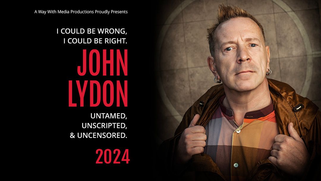 John Lydon – North America 2024 canceled
