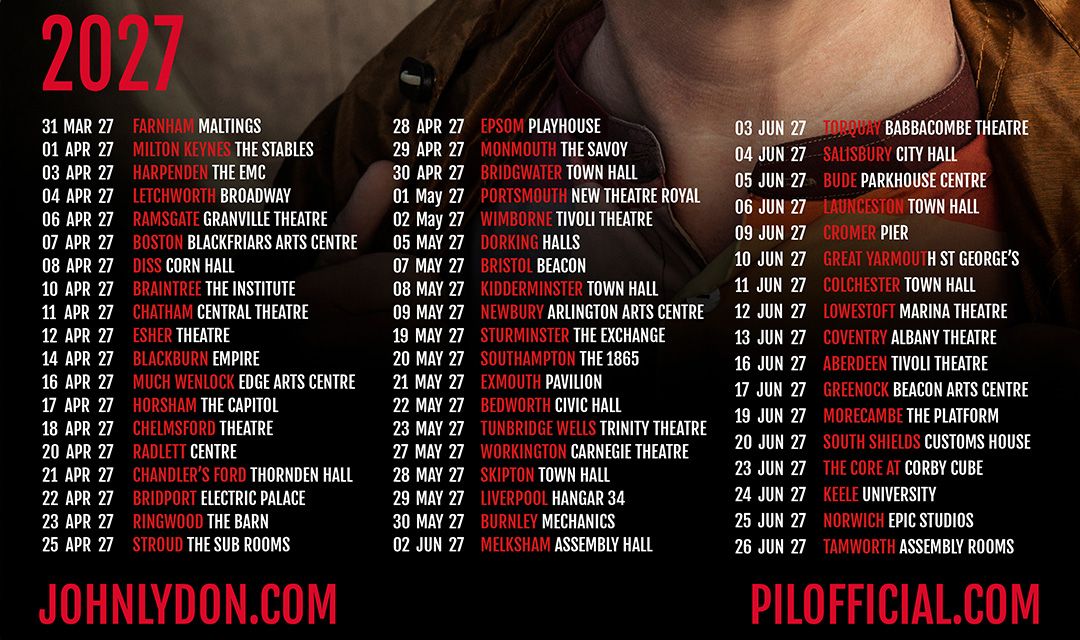 New 2027 Talk Tour Dates Added