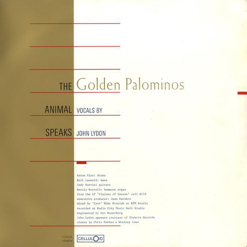 Golden Palaminos: The Animal Speaks
